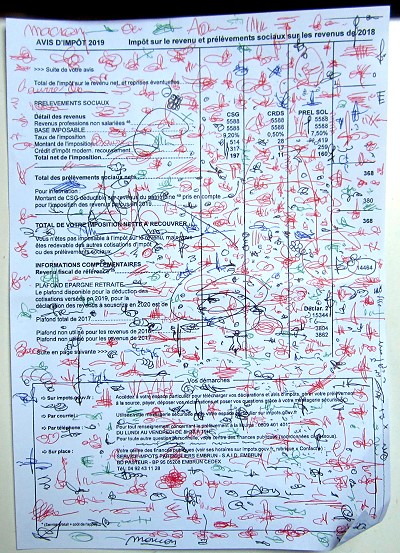 les 500 signatures envoyées par les maire's