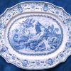 Plat ovale Persée et Andromède