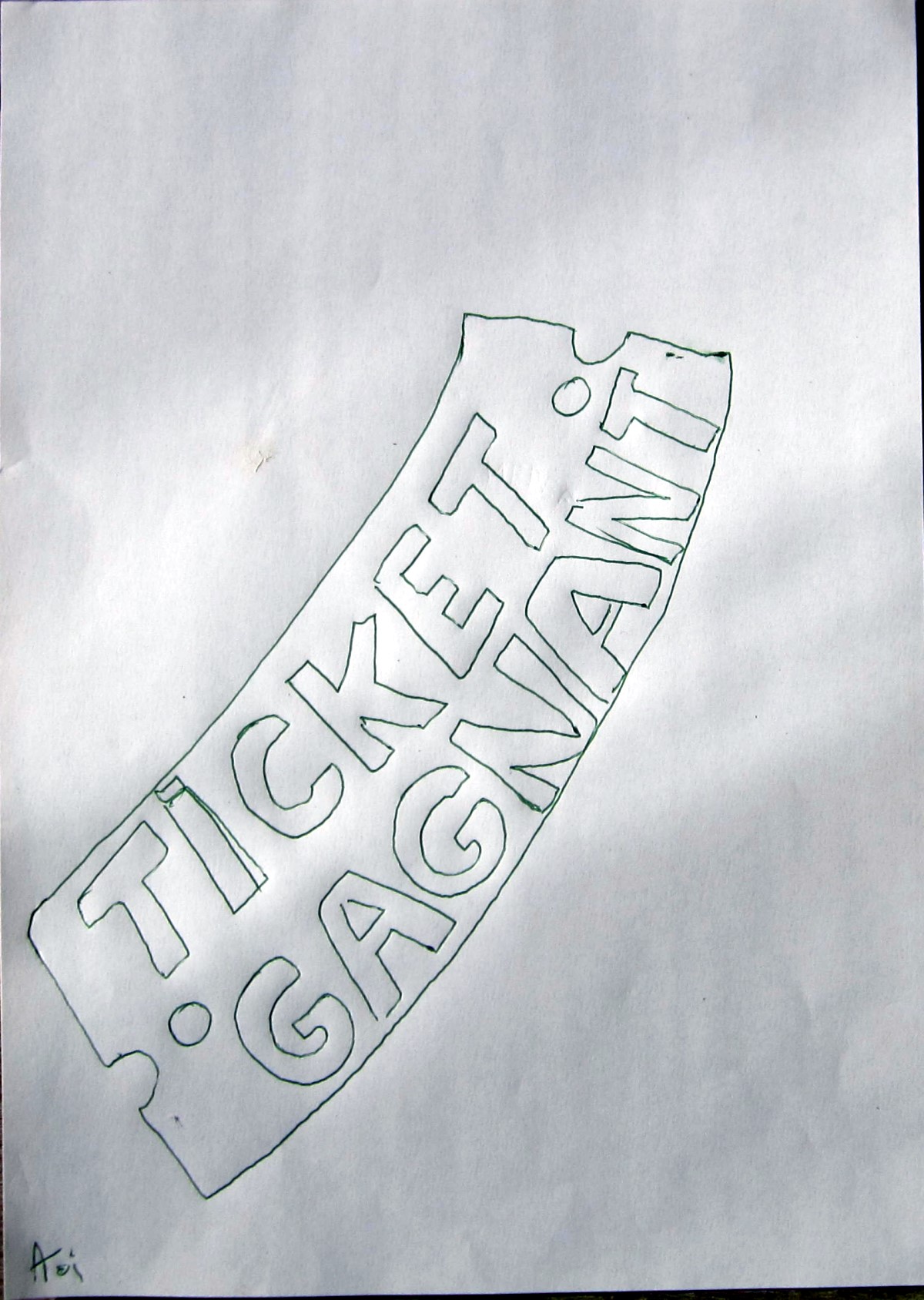 25 10 31 Ticket gagnant pour mécène (lire avant de commander)