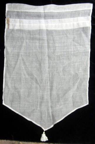 Rideau brise bise G 100% lin fabrication française Sud Etoffe