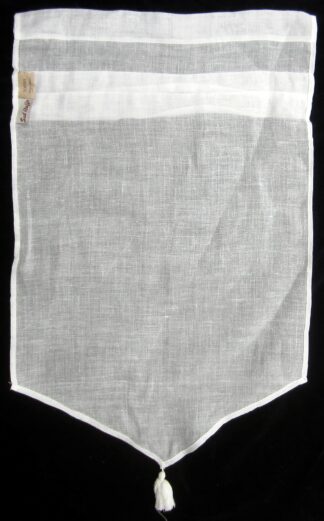 Rideau brise bise P 100% lin fabrication française Sud Etoffe